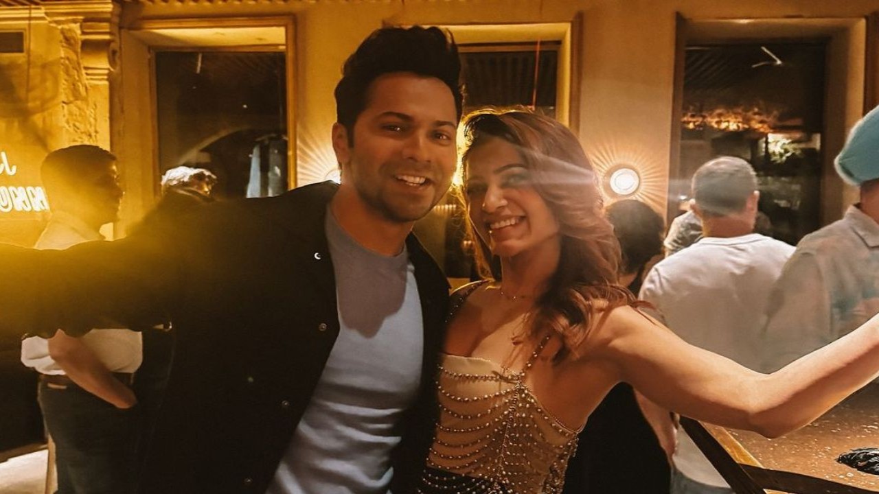 INSIDE Citadel: Honey Bunny Success Bash: Samantha casually nails Nain Matakka hookstep with Varun Dhawan, their chemistry is off the charts; WATCH