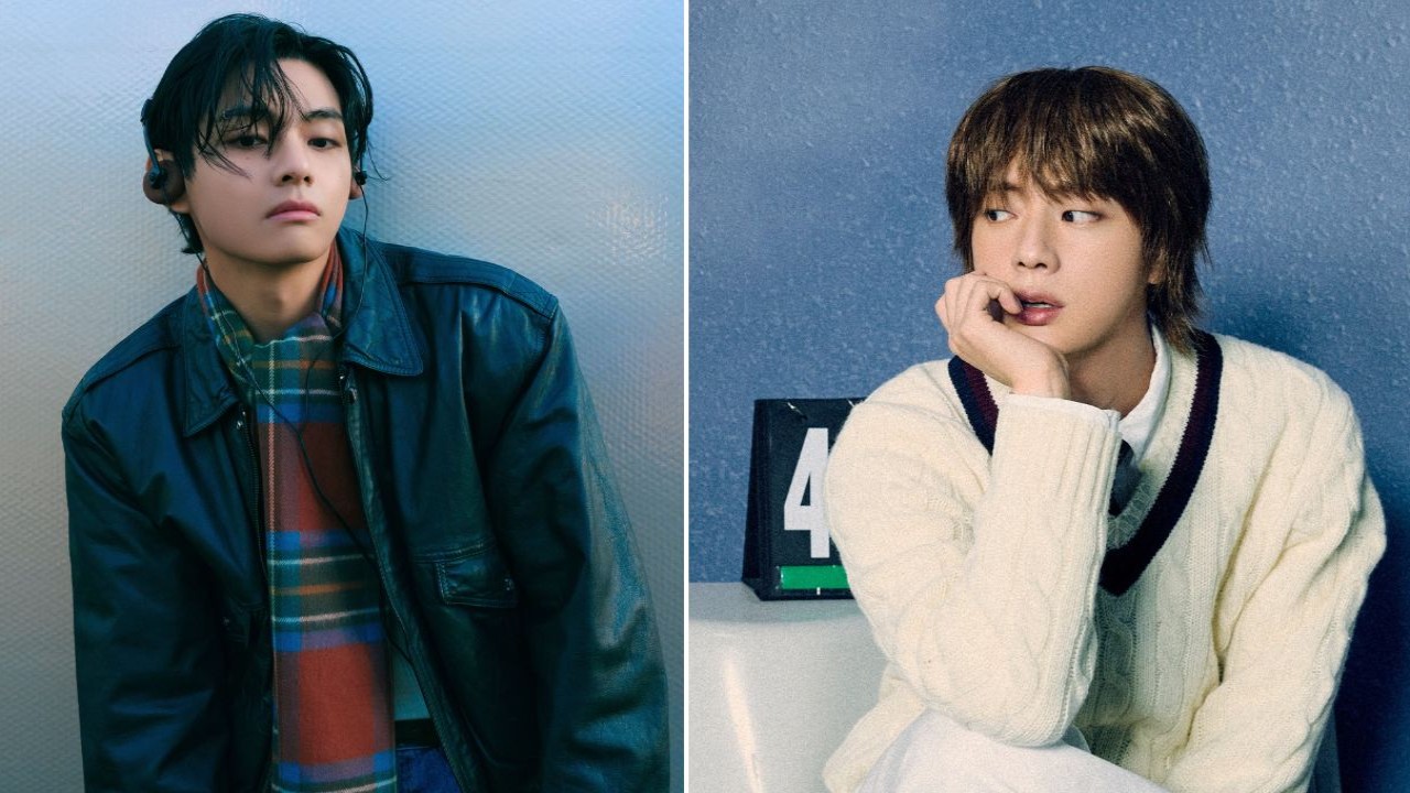 BTS' V and Jin: courtesy of BIGHIT Music