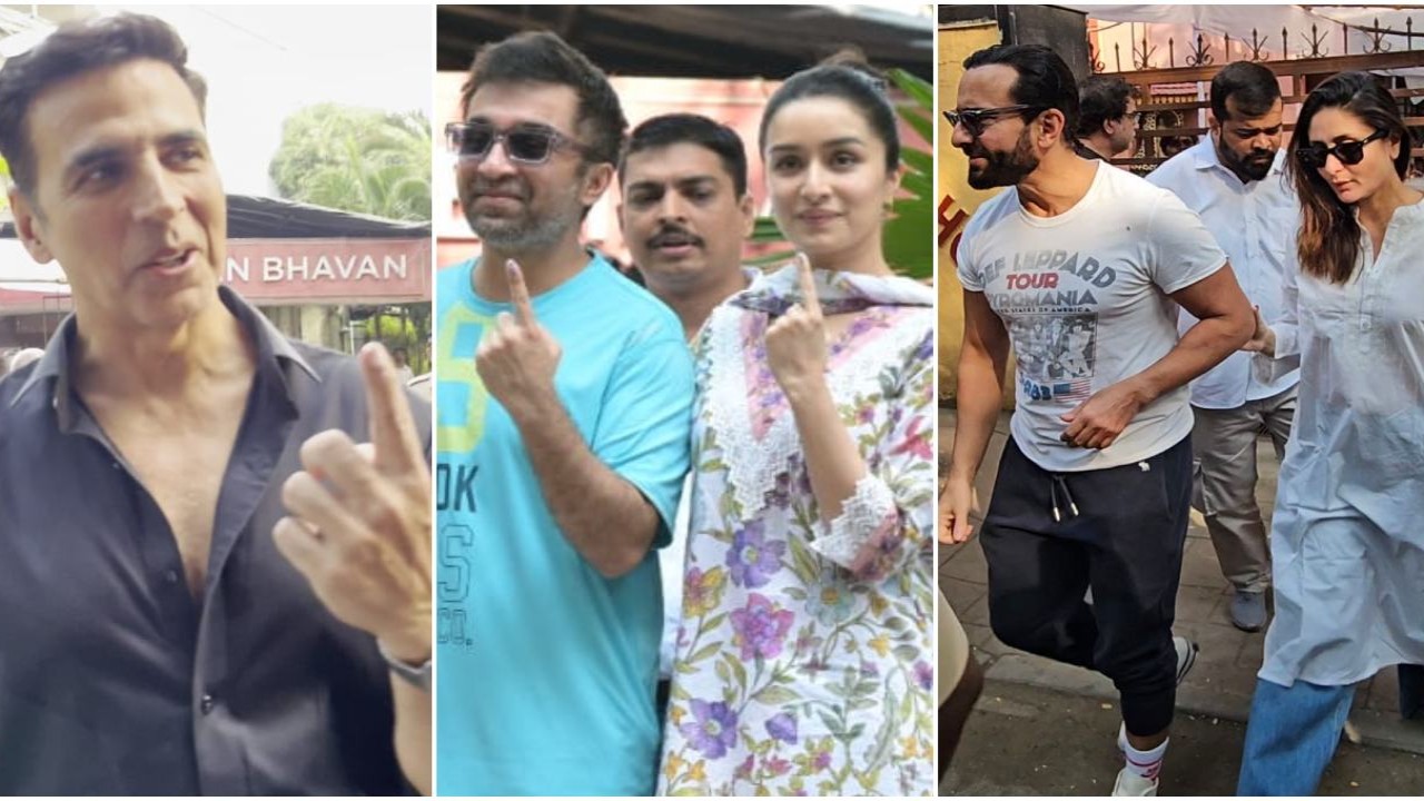 Maharashtra Assembly Elections 2024: Akshay Kumar praises arrangements by ECI as he arrives to cast his vote; Shraddha Kapoor, Kartik Aaryan and more join