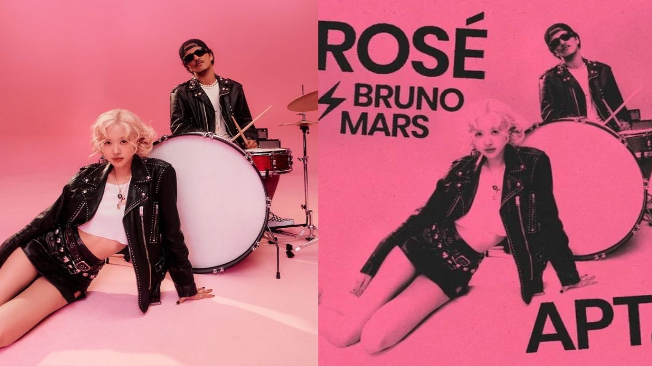 Rosé and Bruno Mars: images from Atlantic Records