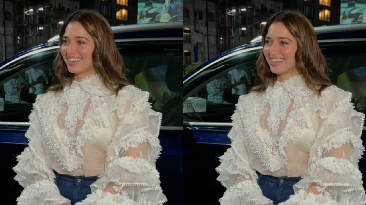 Tamannaah Bhatia’s Rs 2 lakh sheer top proves that fashion knows no limits