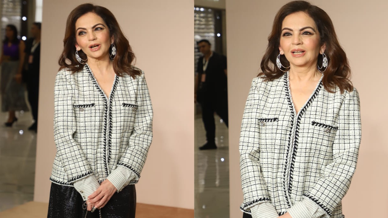 Nita Ambani at a beauty event 