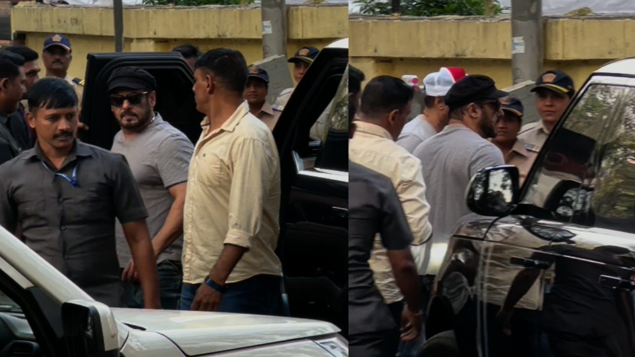 Salman Khan, under tight security, arrived in Mumbai to cast his vote for the Maharashtra Assembly Elections 2024. Check it out here!