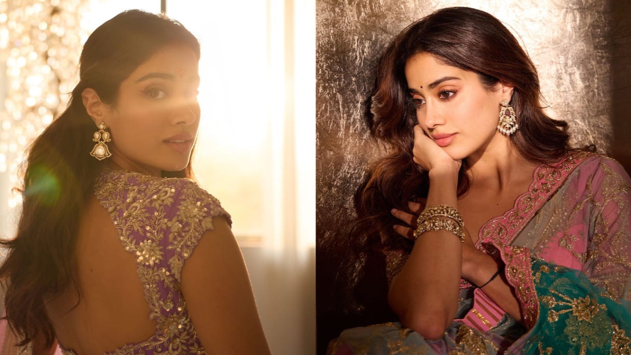 Janhvi Kapoor saree looks 