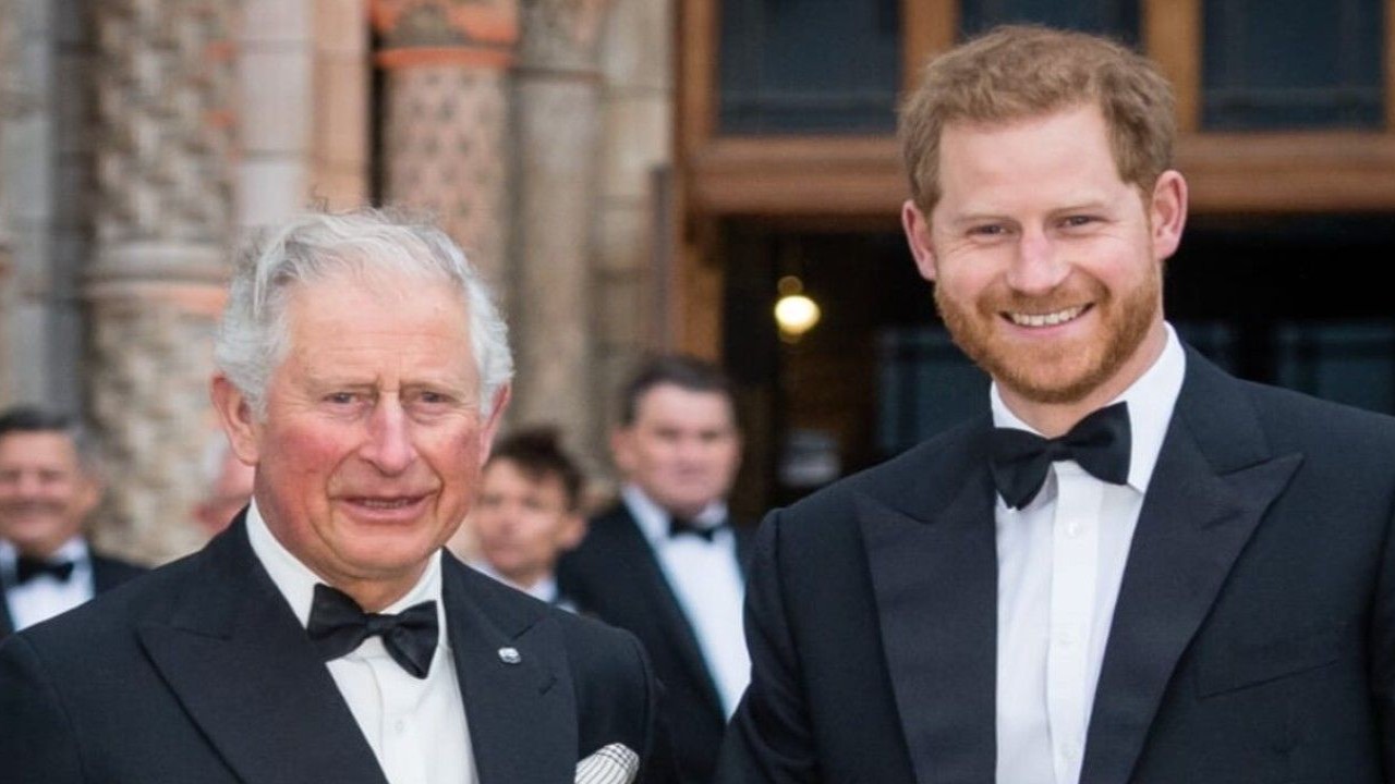 King Charles and Prince Harry  (CC: Getty Images)