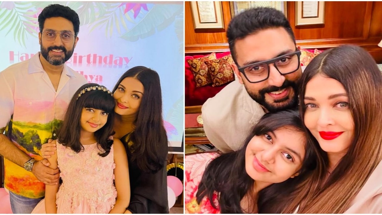 Aishwarya Rai Bachchan, Abhishek Bachchan, Aaradhya Bachchan