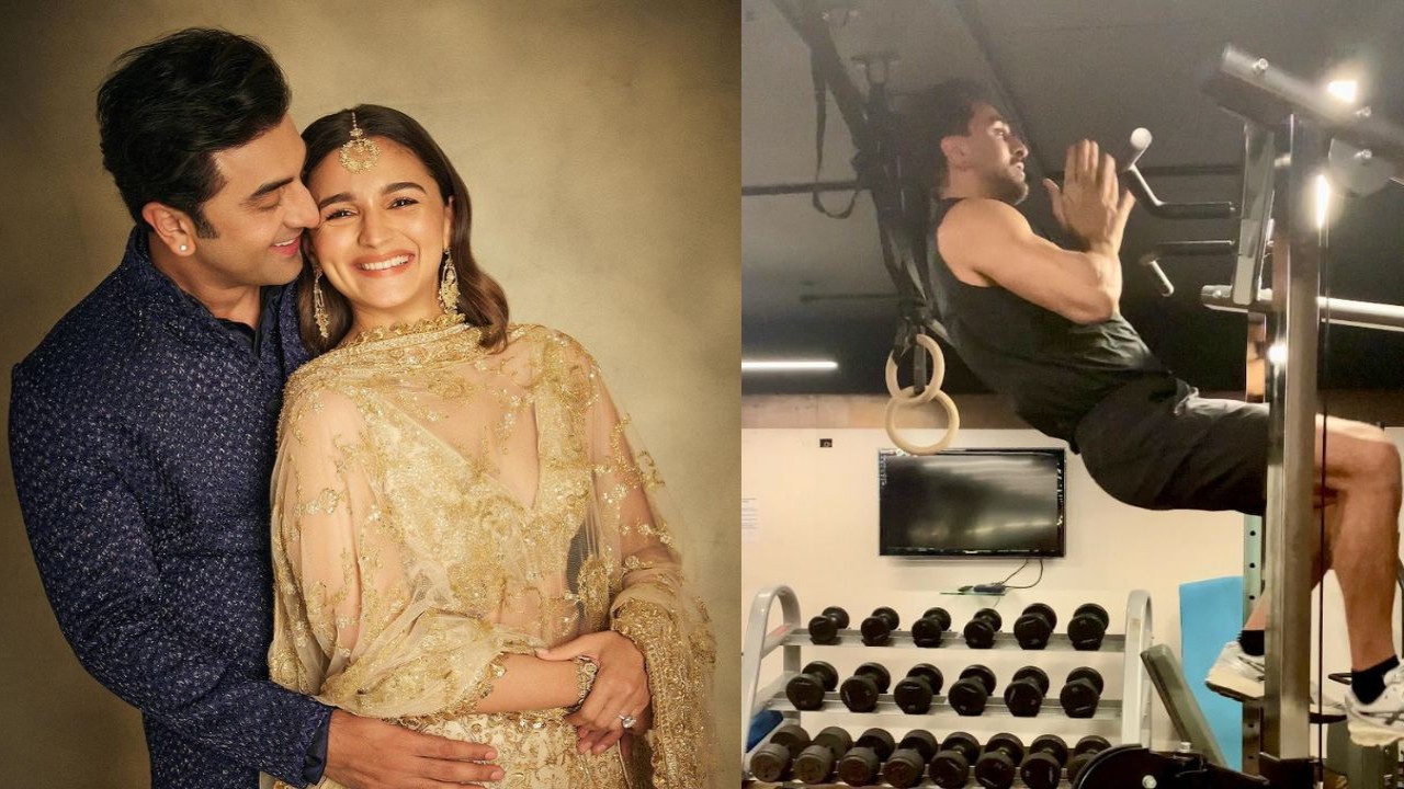 Ranbir Kapoor’s intense workout sesh sets Alia Bhatt’s heart on fire; you wouldn’t want to miss this at any cost; WATCH