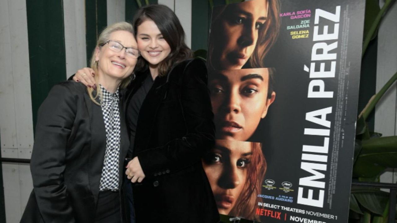 Selena Gomez Gushes Over 'Friend' Meryl Streep’s Support at Emilia Pérez Q&A: 'My Idol, Dream'