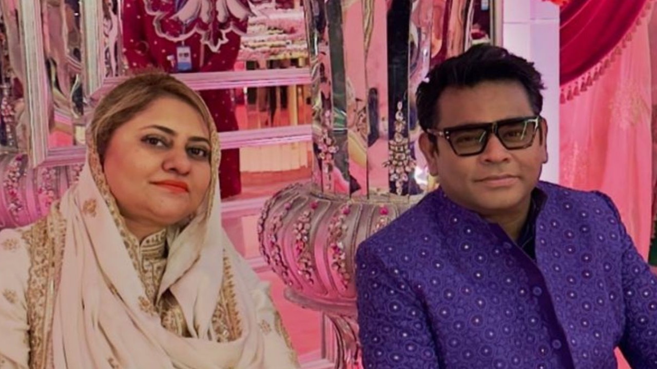 Just in: AR Rahman and his wife Saira Banu announce separation after 29 years of marriage