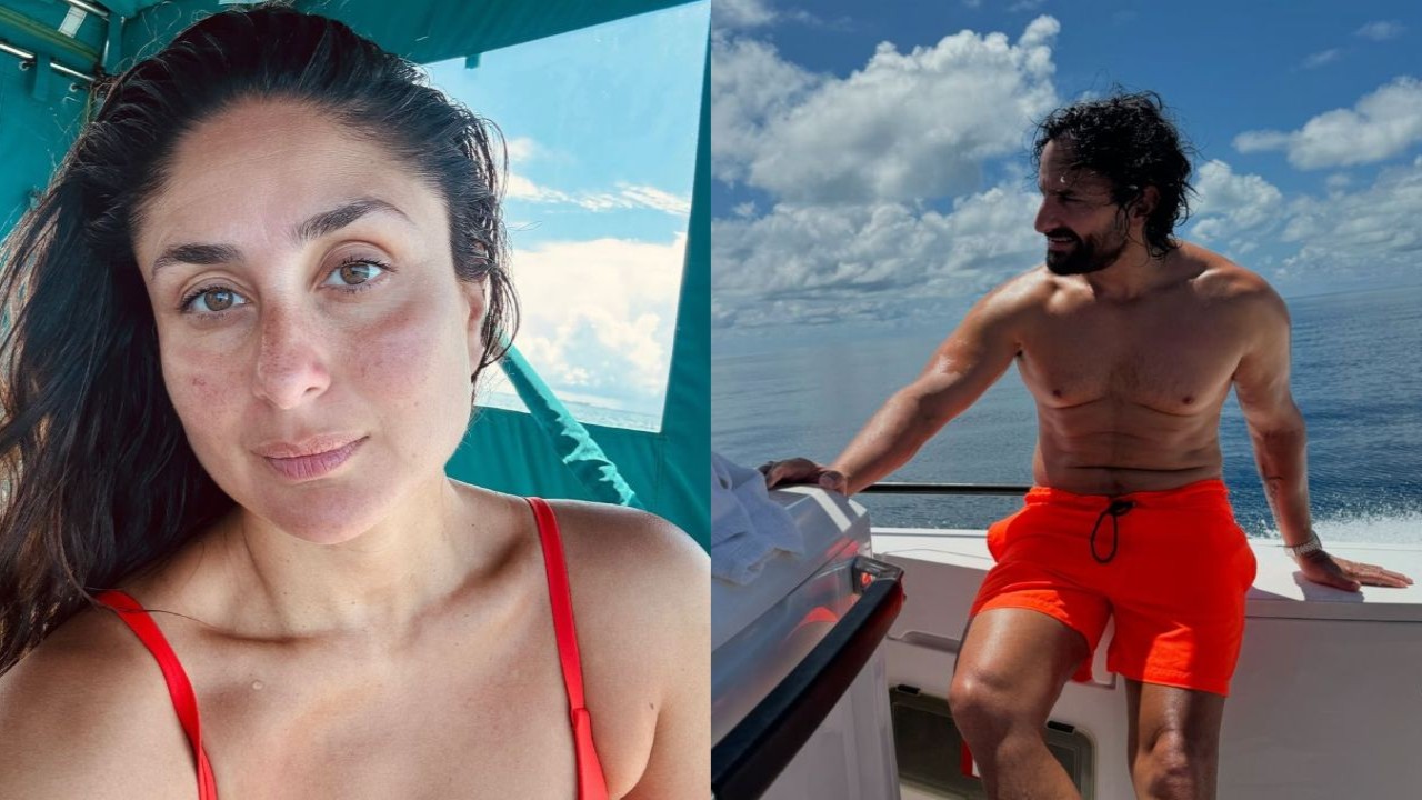 Kareena Kapoor’s ‘Saturday selfies’ in bikini are enough to set beach body goals; don’t miss Saif Ali Khan’s shirtless PIC