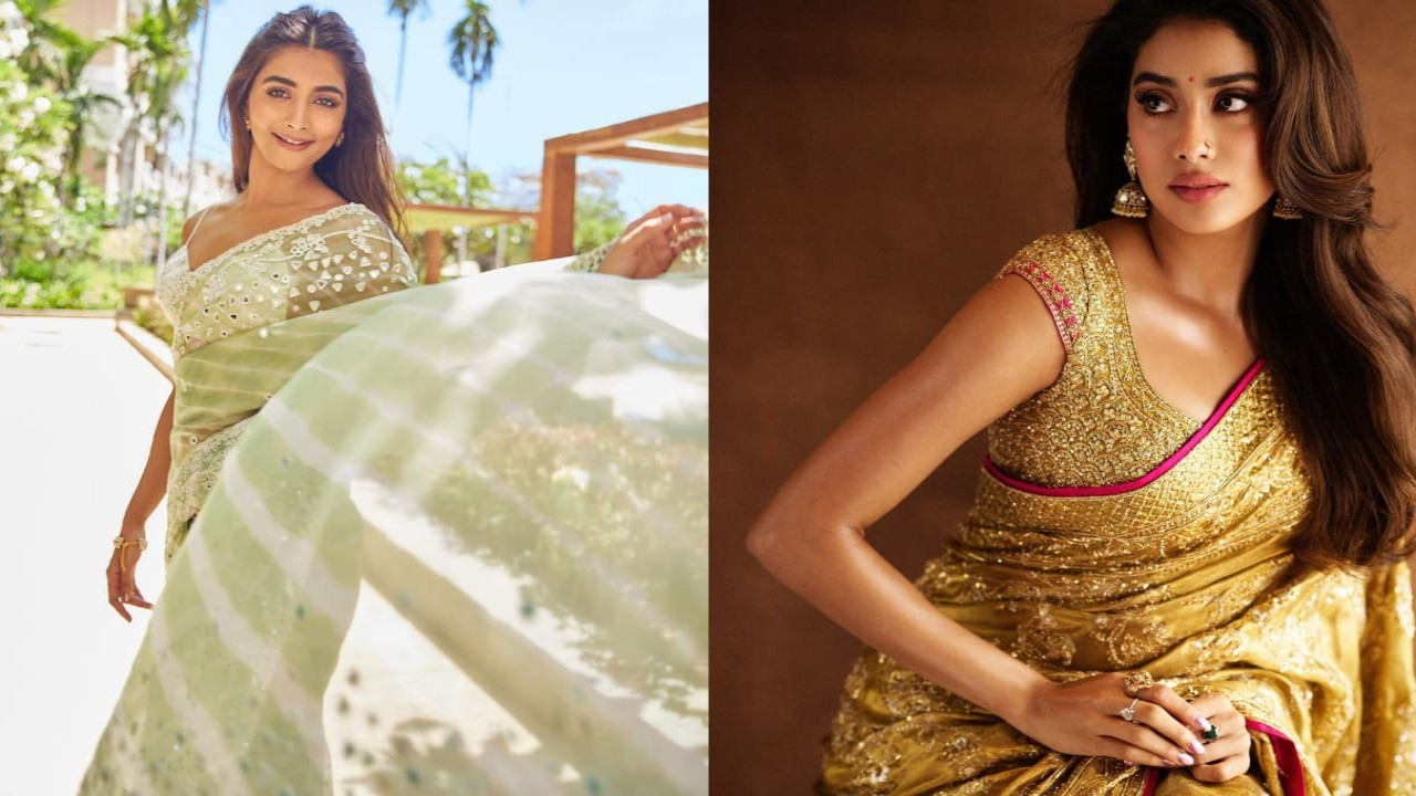 7 engagement saree ideas for brides from the closets of your favorite Bollywood stars