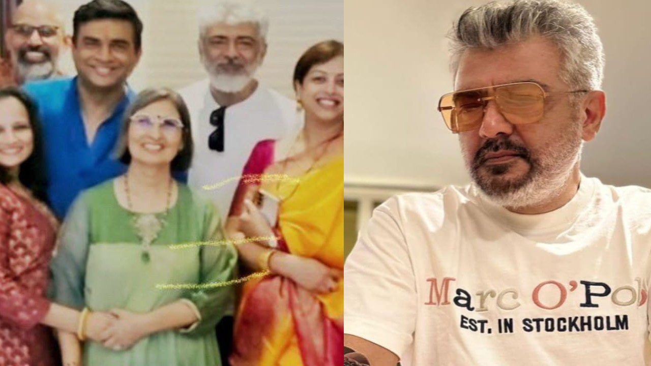 Good Bad Ugly actor Ajith Kumar's unseen PHOTO from Diwali bash in Dubai with R Madhavan goes viral