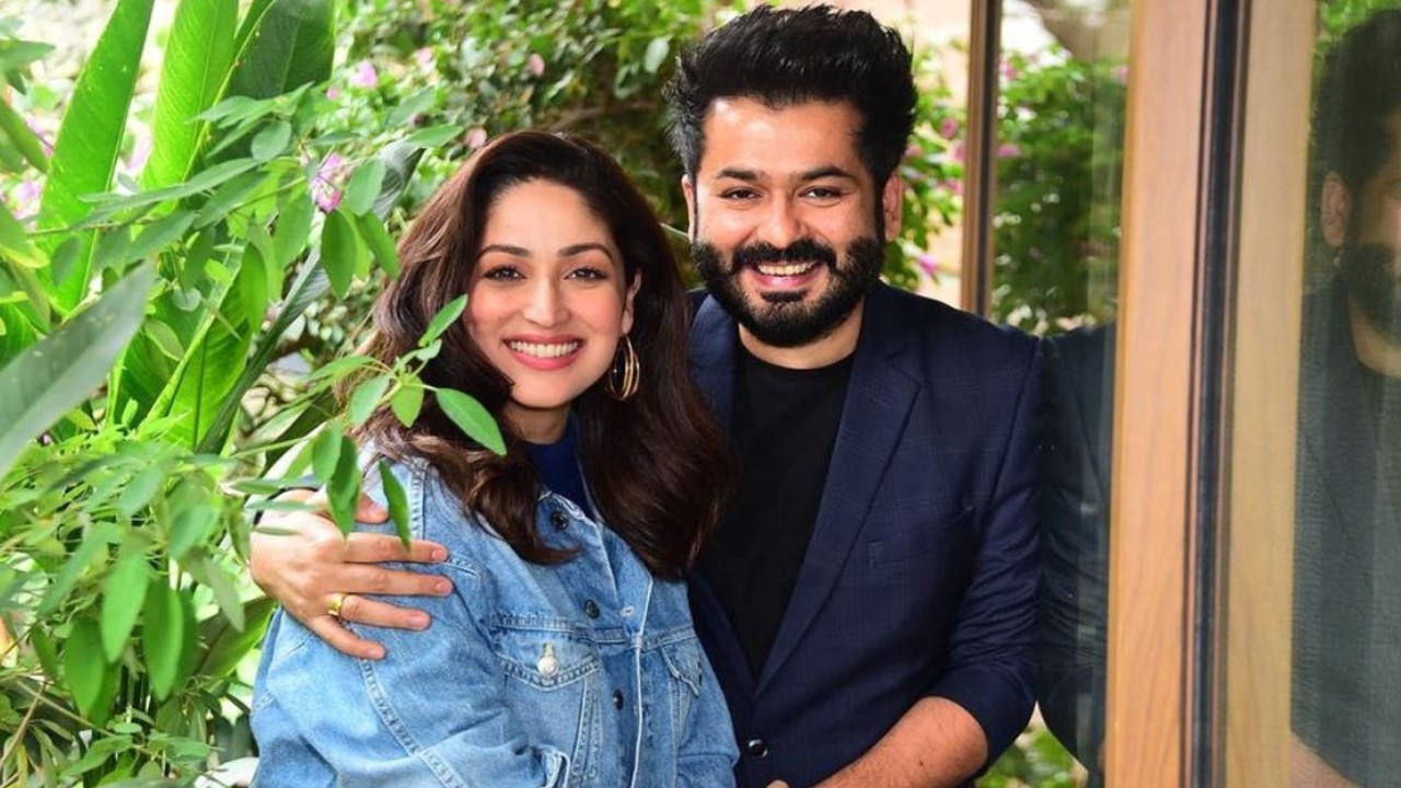 Yami Gautam reveals hubby Aditya Dhar has turned into burp expert after son Vedavid’s arrival; ‘The baby feels happiness’