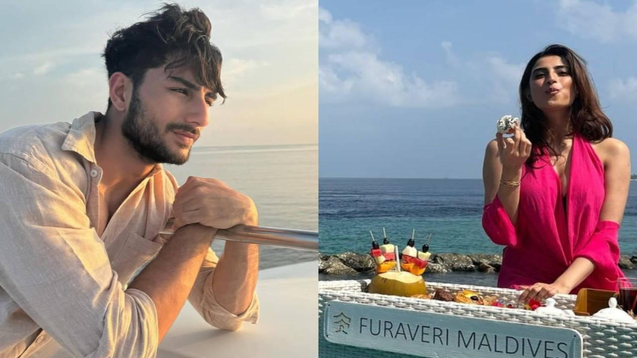 Are Ibrahim and rumored GF Palak holidaying together in Maldives? Fans have proof; PICS