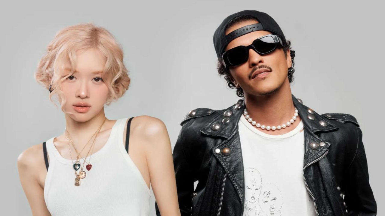 BLACKPINK’s Rosé and Bruno Mars win Global Sensation trophy at 2024 MAMA Awards; crowd erupts in APT celebration