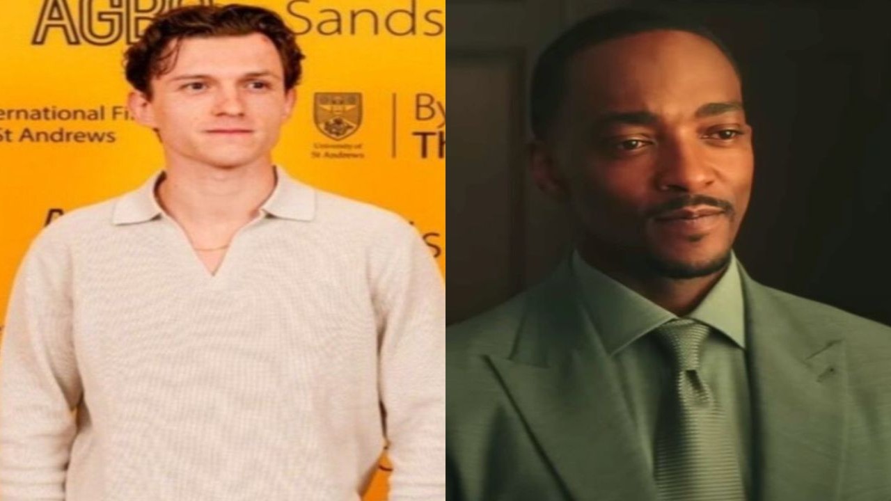 Tom Holland (CC: Getty Images) and Anthony Mackie (CC: YouTube)