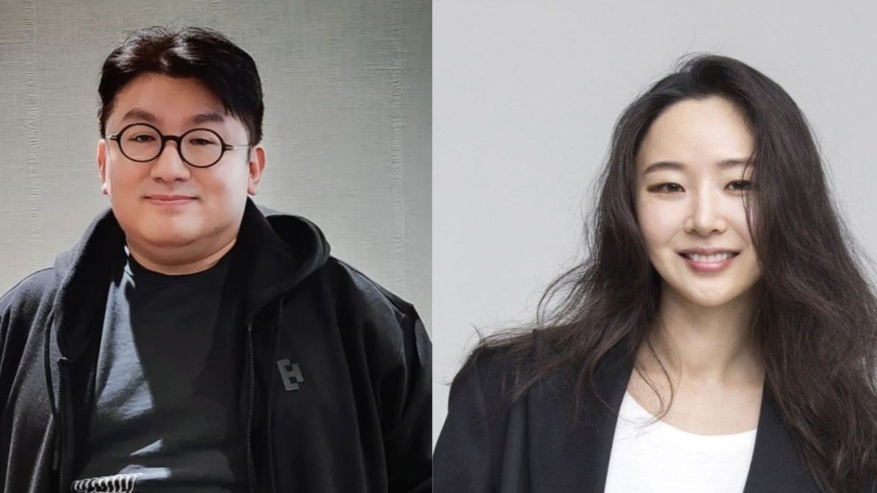 Bang Si Hyuk (Personal Instagram page), Min Hee Jin  (HYBE)