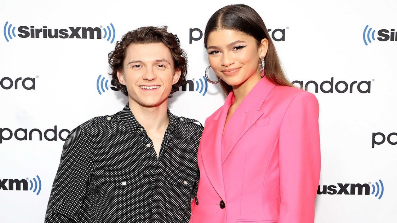 Tom Holland with Zendaya via Getty Images