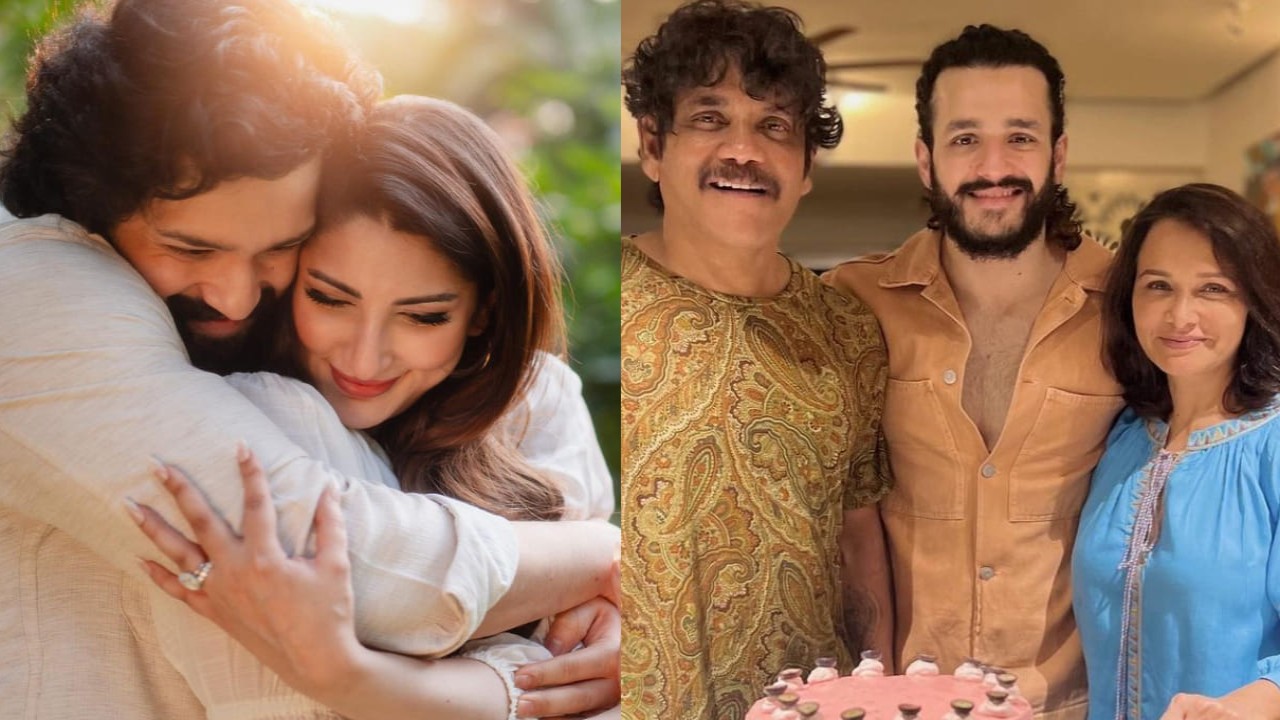 Nagarjuna-Amala have THIS to say on son Akhil Akkineni's engagement to Zainab Ravdjee