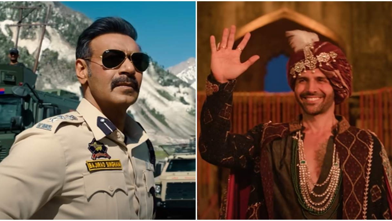 Box Office Trends: Singham Again and Bhool Bhulaiyaa 3 look to net Rs 13 crore on day 5