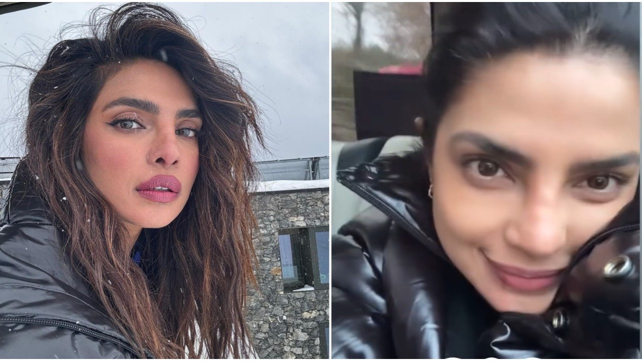 WATCH: Citadel star Priyanka Chopra takes a drive in minus one degrees and the freezing weather is sure to give you chills