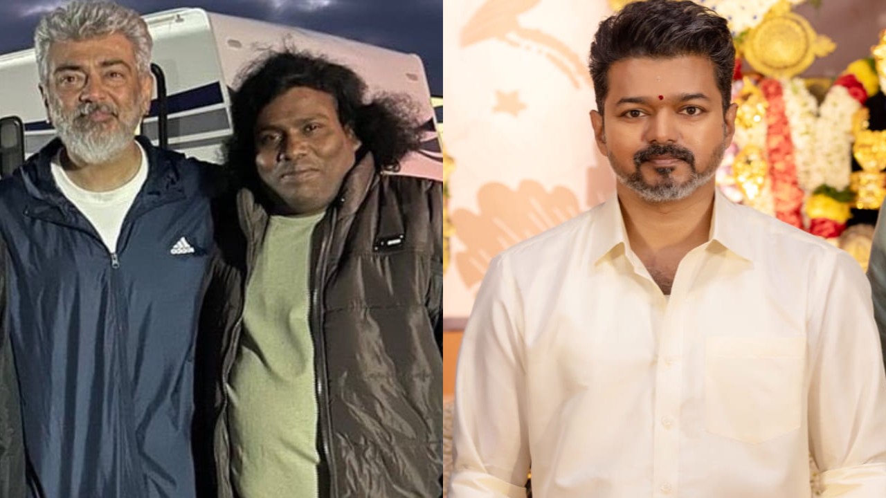 Vijay debuts new look for Thalapathy 69, Ajith Kumar gets spotted on GBU sets