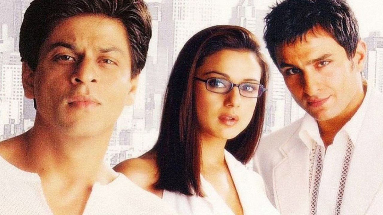 Shah Rukh Khan, Preity Zinta, Saif Ali Khan