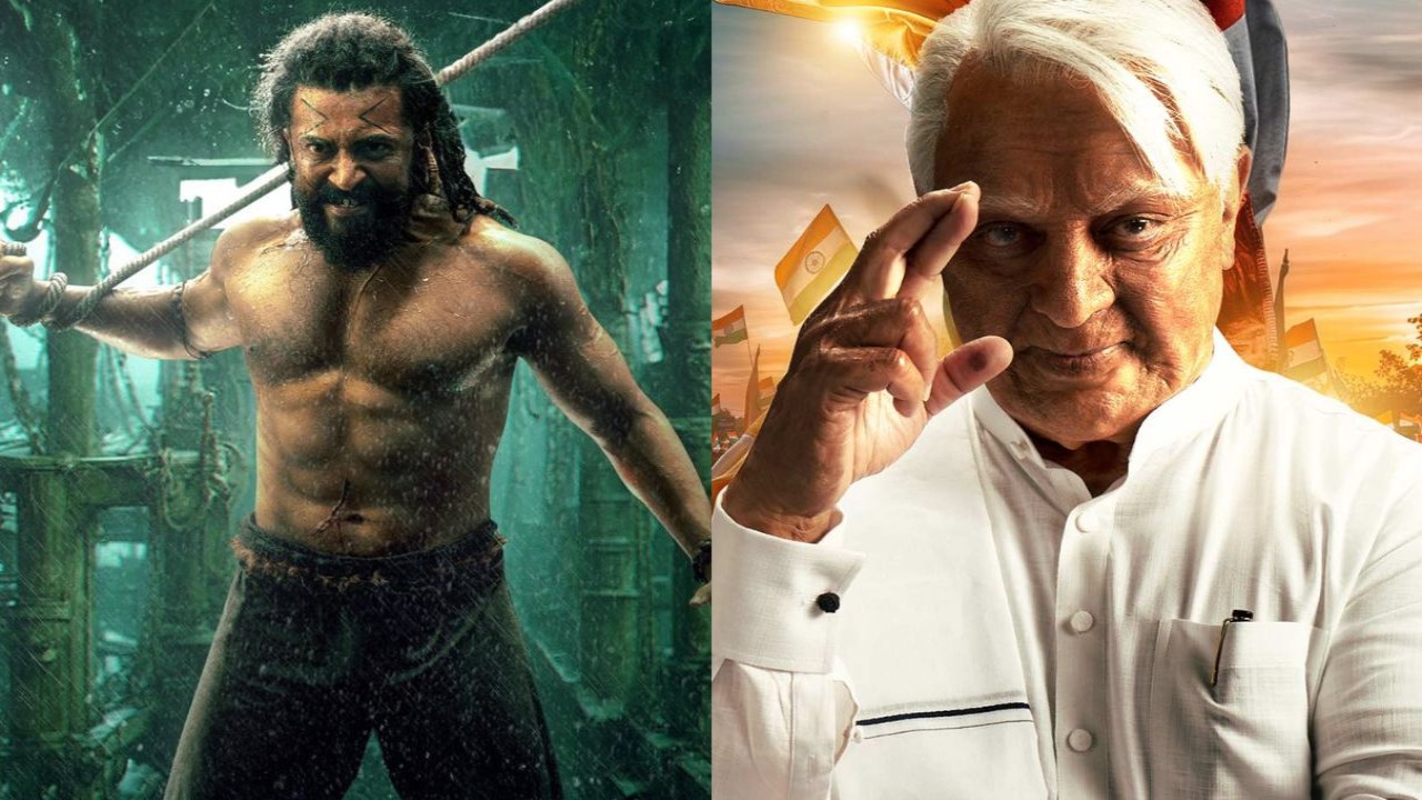 Kanguva vs Indian 2 Box Office Comparison Week 1: Suriya-led mystical period drama FAILS to match shoulders with Kamal Haasan's political drama