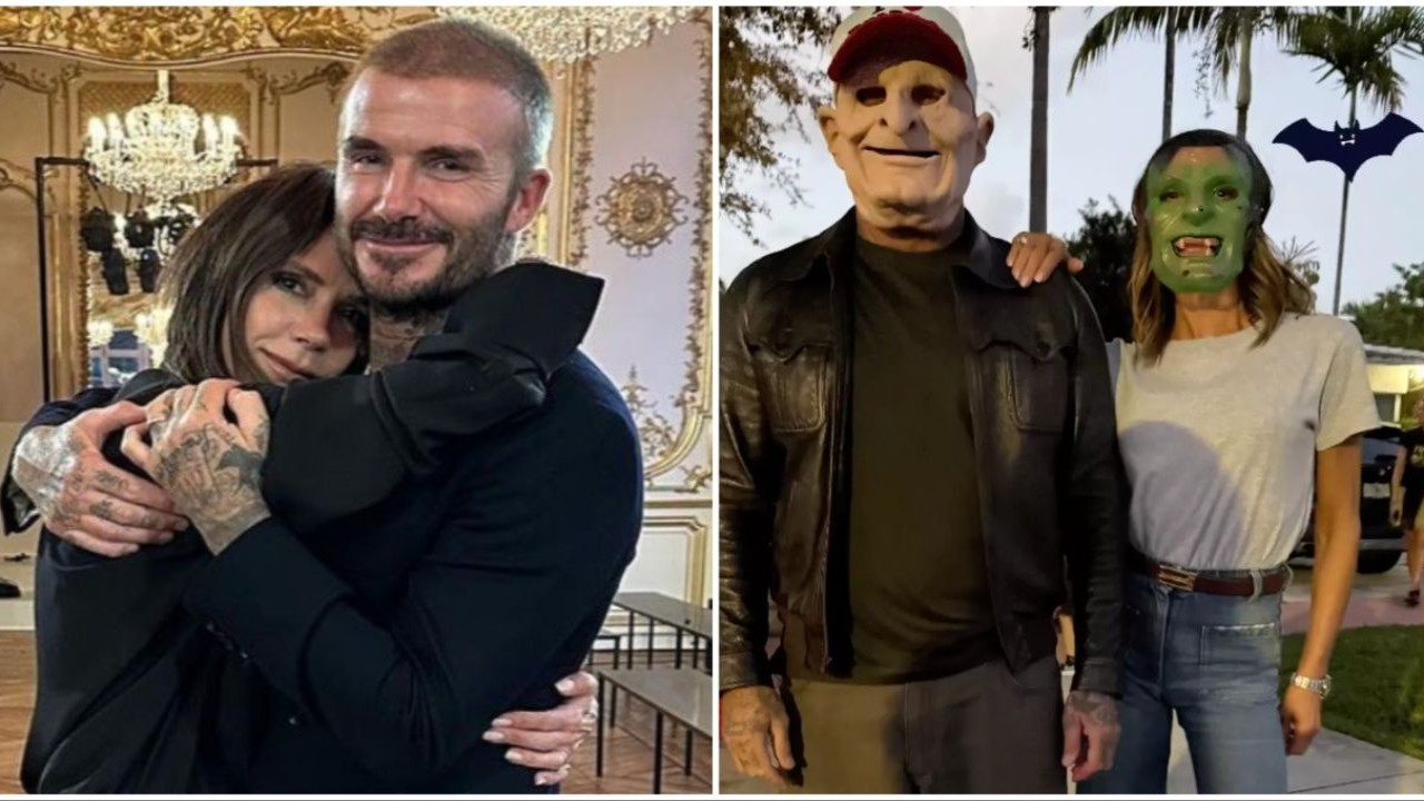 David Beckham Mocks Victoria Beckham For Finally Dressing Up For Halloween After 27 Yea...