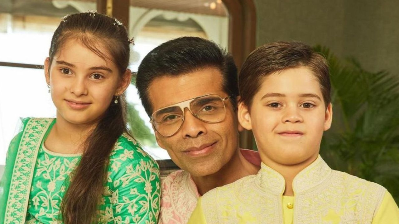 Karan Johar admits to having constant fear about his kids finding out he is single parent