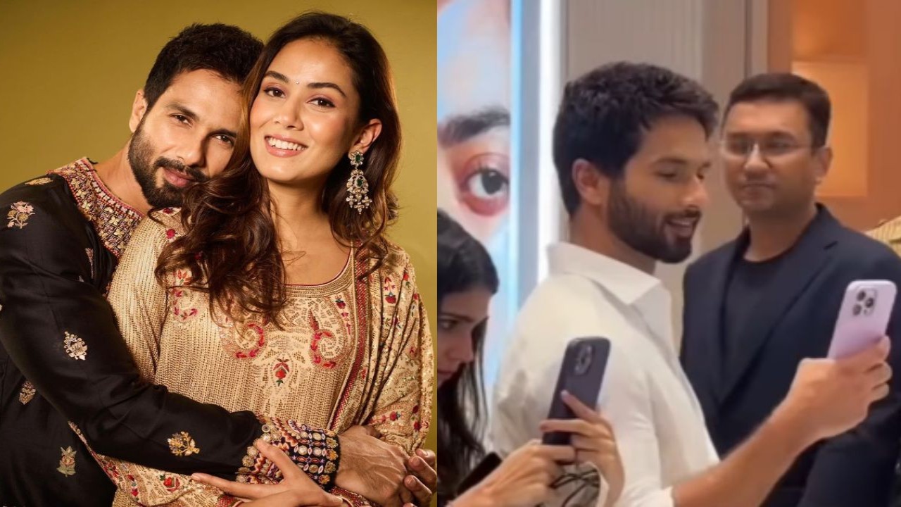 Shahid Kapoor once again proves why he is wife Mira’s real-life romantic hero and this moment between them will steal your heart; WATCH