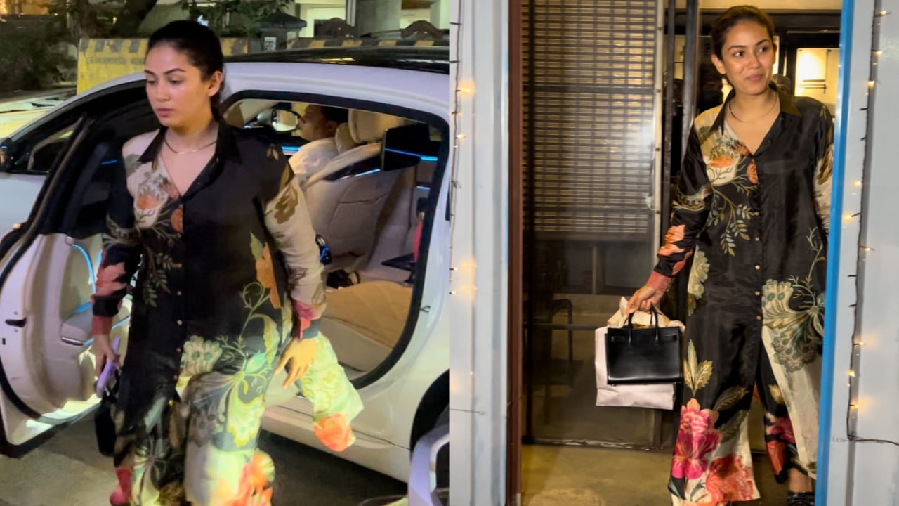 Mira Kapoor gives date night a desi upgrade with black floral kurta set and it’s stealing the spotlight 