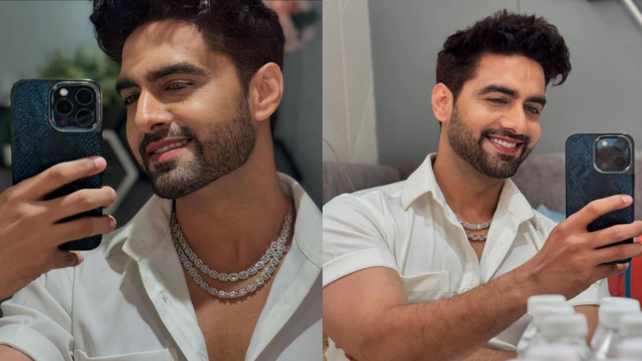 Yeh Rishta Kya Kehlata Hai’s Rohit Purohit drops PICS wearing diamond necklace; his caption makes netizens curious about upcoming twist