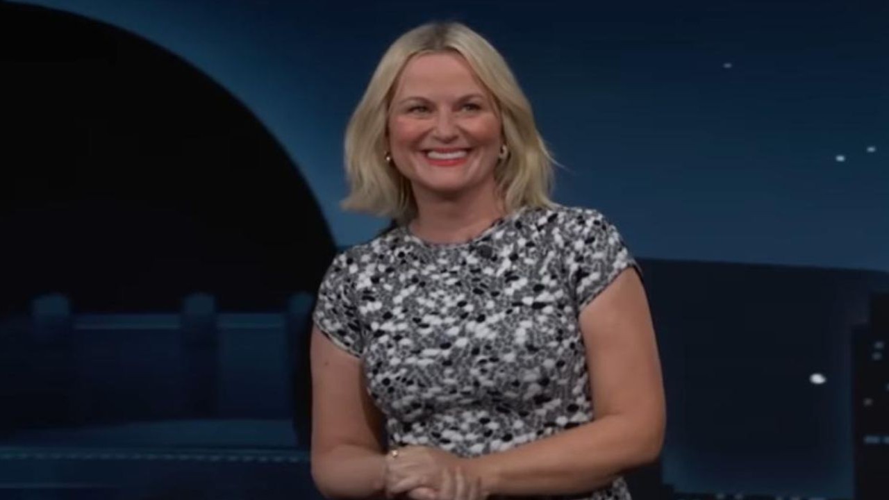 Amy Poehler (CC: YouTube / Jimmy Kimmel Live)