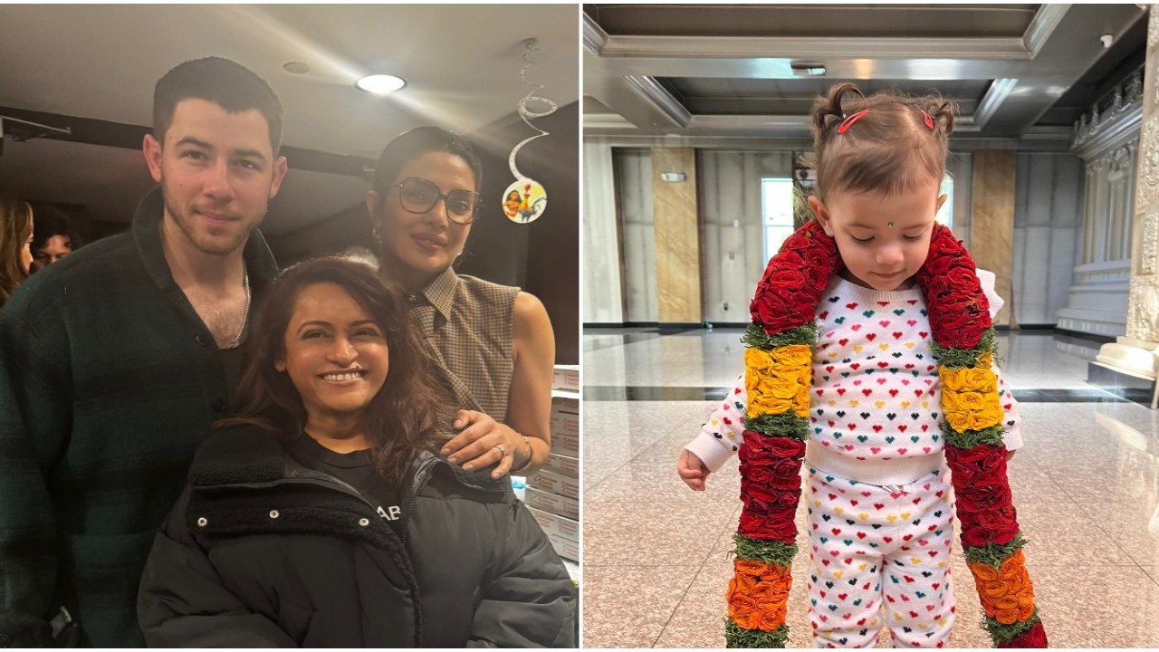 Priyanka, Nick, and Malti’s Moana 2 watch party looks all things fun; see INSIDE PICS