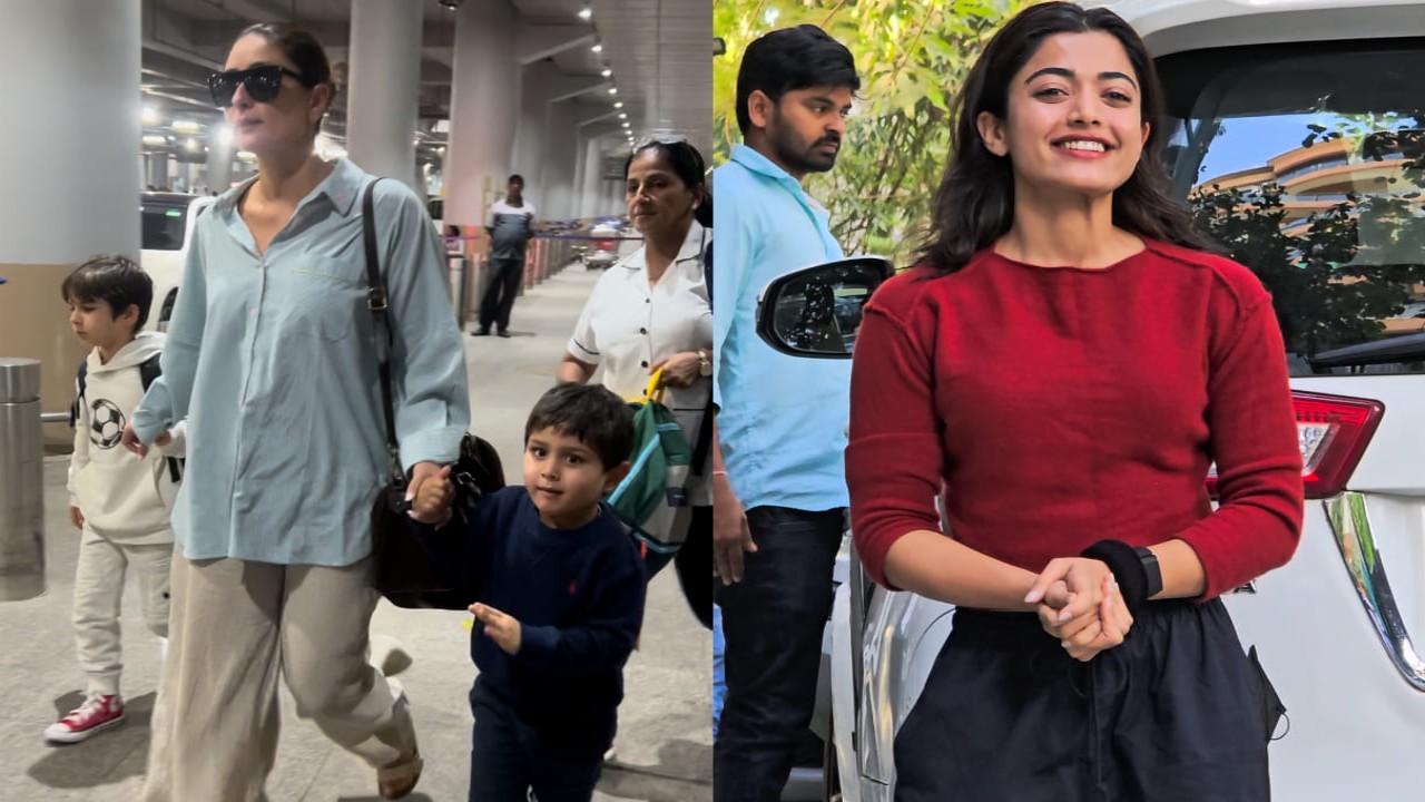 Kareena Kapoor Khan and Rashmika Mandanna effortlessly deliver style that’s casual, cool and completely relatable