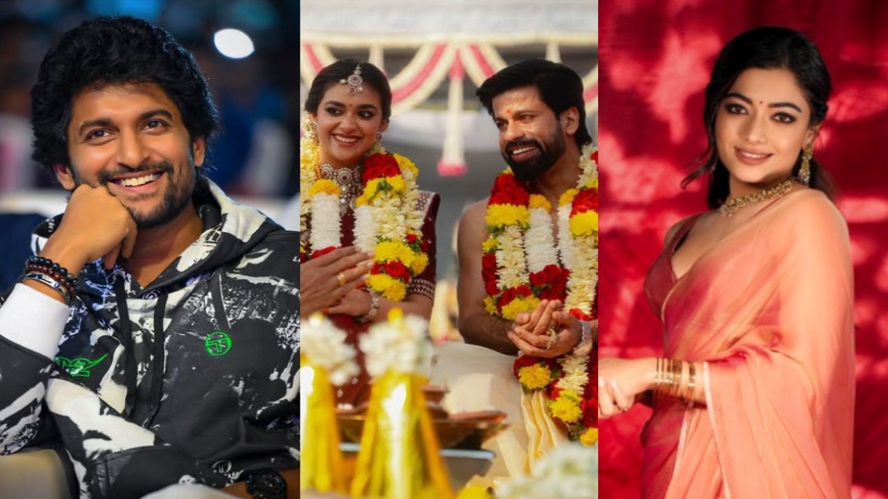  Keerthy Suresh-Antony Thattil’s wedding: Nani calls it a ‘dream’, Rashmika Mandanna and others shower love on newlyweds