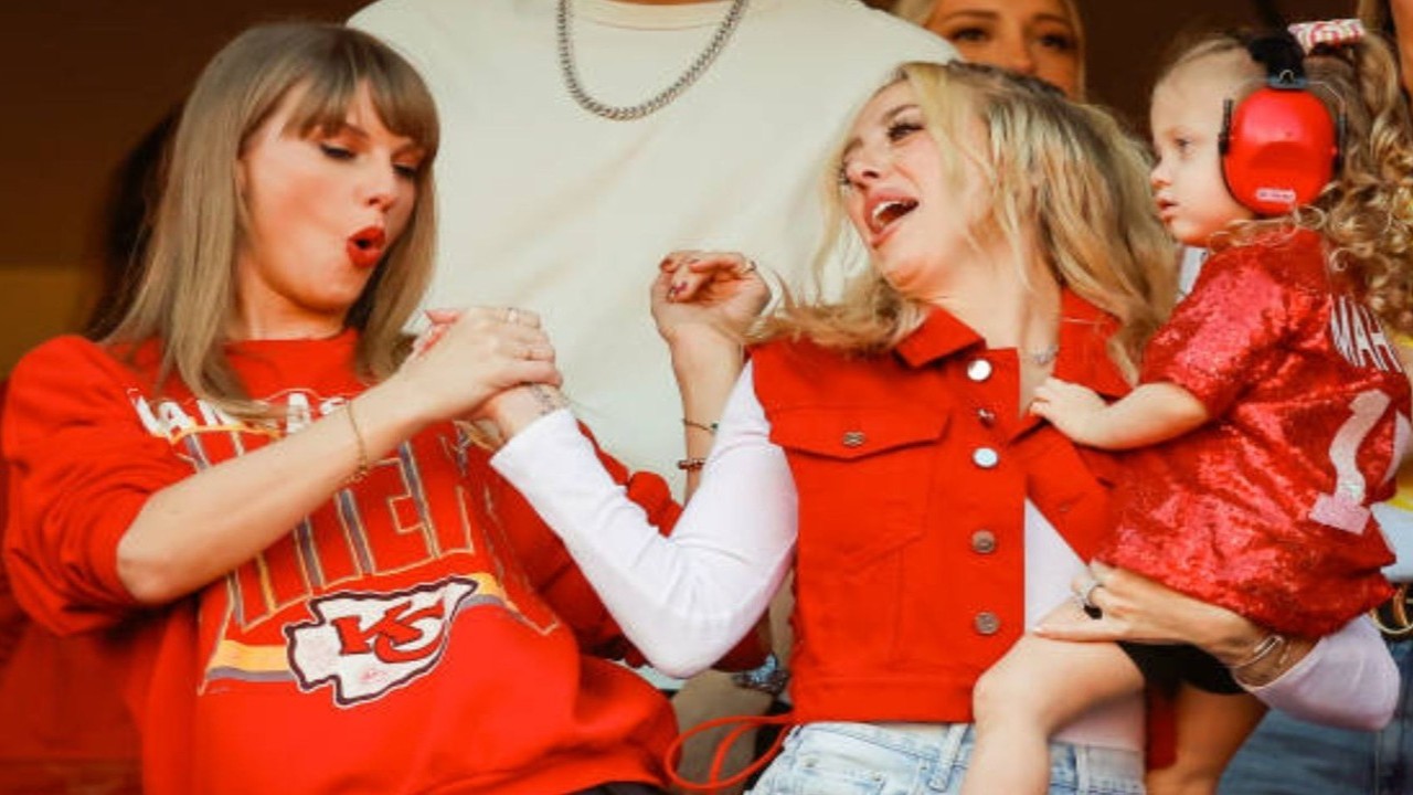 Taylor Swift and Brittany Mahomes Have Epic Eras Tour-Themed Night with Travis Kelce an...