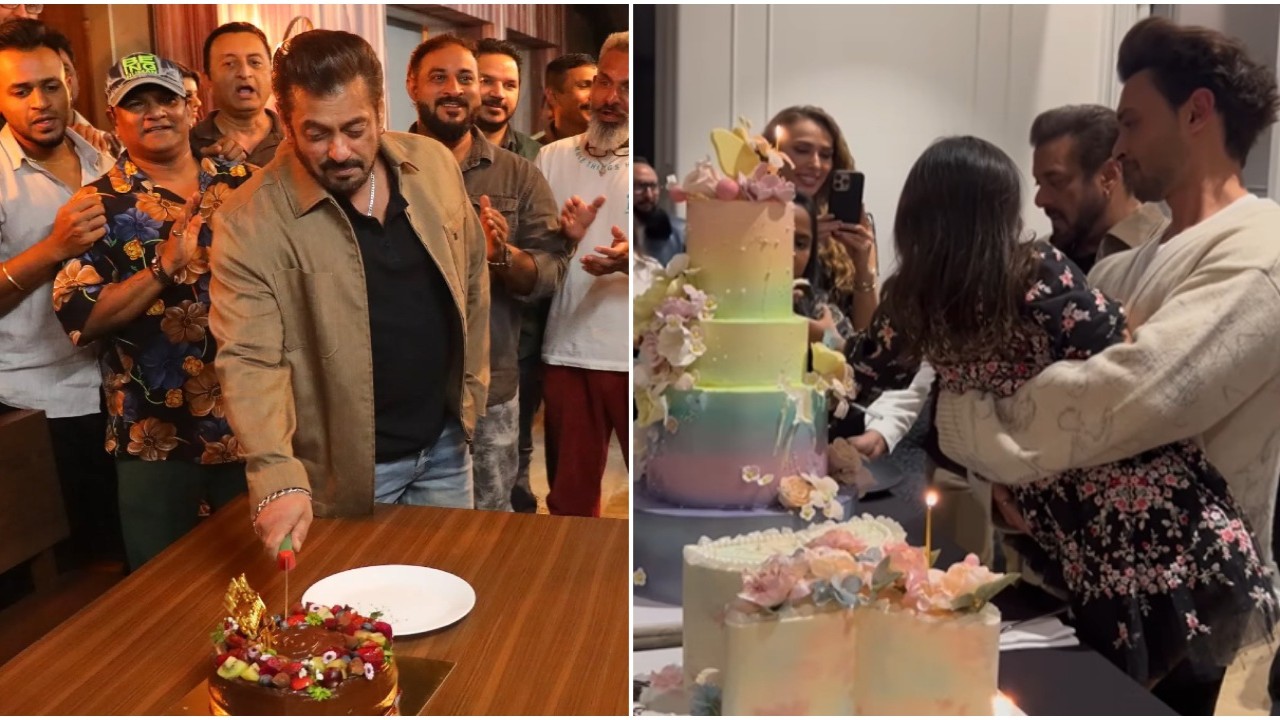 INSIDE Salman Khan’s 59th birthday: Sikandar star cuts cake with niece Ayat; Iulia Vantur records happy moments