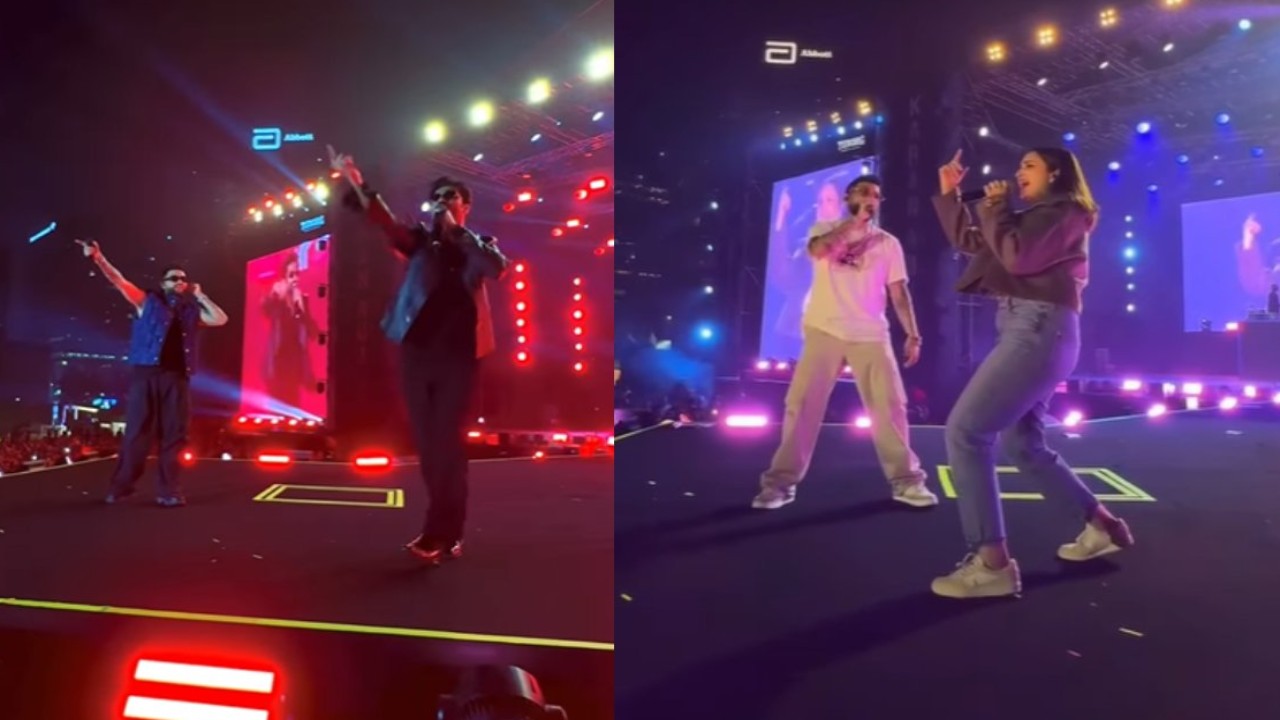 Vicky Kaushal and Parineeti Chopra bring Punjabi swag to Karan Aujla’s Mumbai show; WATCH