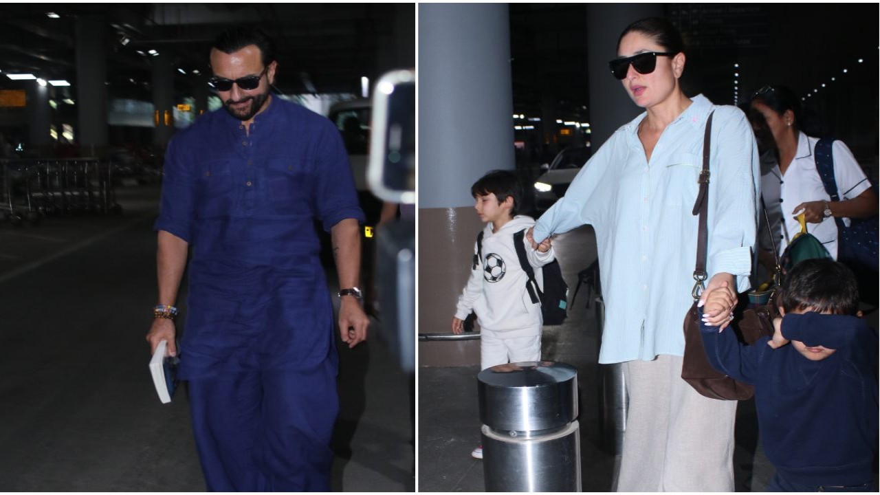 Kareena Kapoor and Saif Ali Khan’s son Jeh is already a star and his reaction on seeing the paps is proof: WATCH