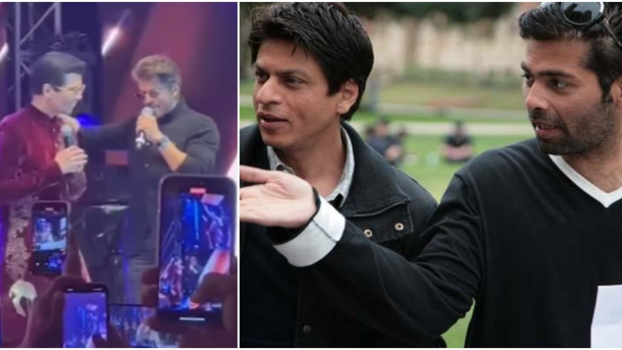 Shah Rukh Khan recreating Kuch Kuch Hota Hai’s iconic scene with Karan Johar is the laughter dose you need: WATCH