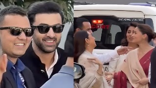 Alia Bhatt, Ranbir Kapoor, Kareena Kapoor, Saif Ali Khan and more treat fans with rare sight as they chat before leaving to meet PM Narendra Modi for Raj Kapoor’s Birth Centenary 