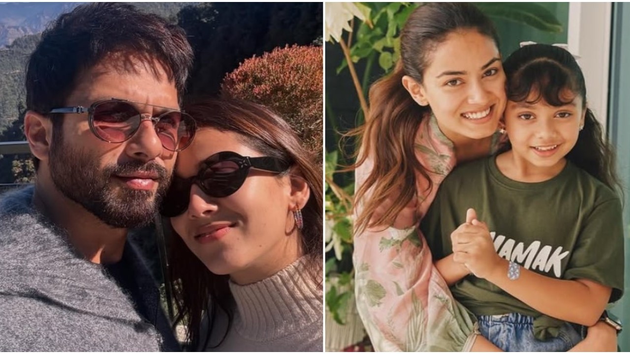 Mira Rajput, Shahid Kapoor, Misha Kapoor