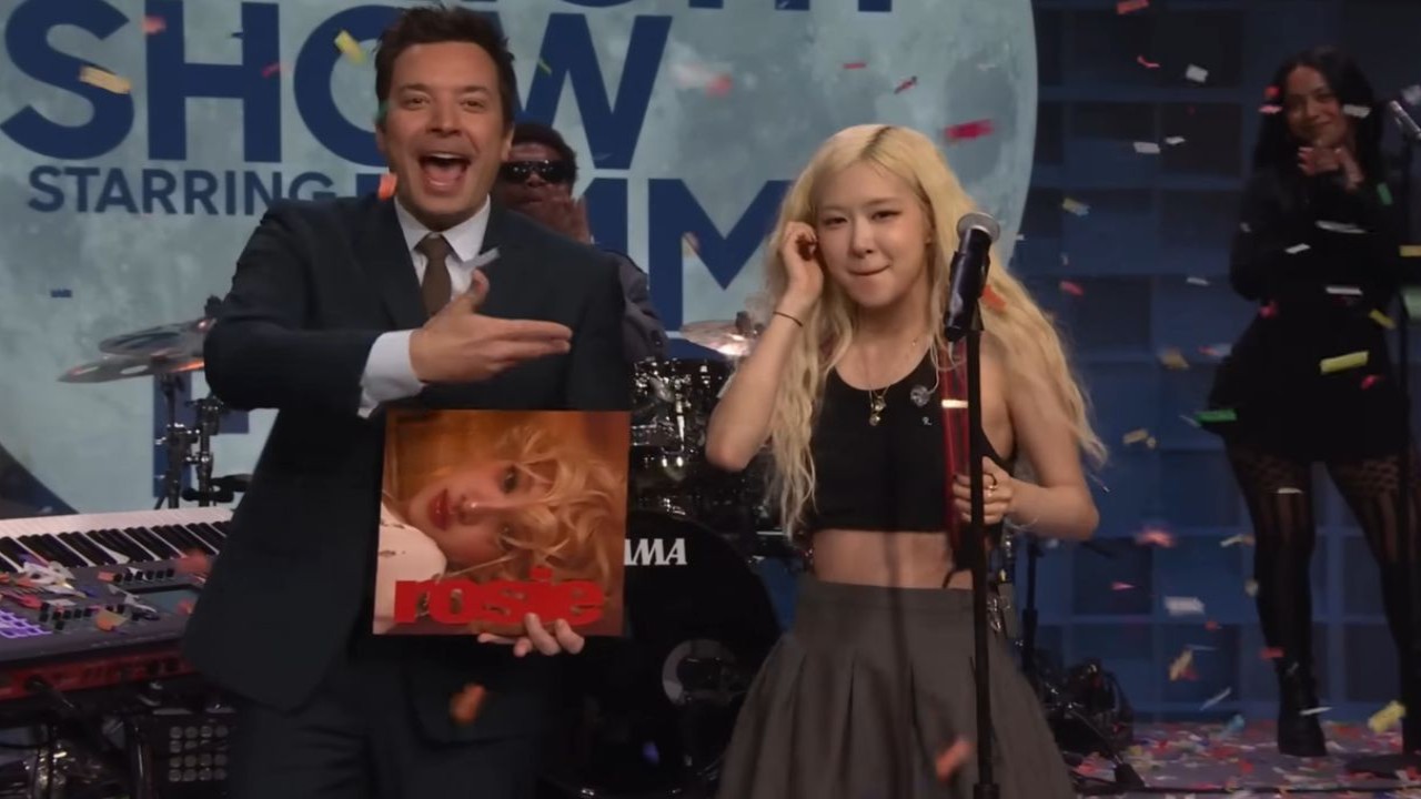 BLACKPINK's Rosé and Jimmy Fallon: The Tonight Show starring Jimmy Fallon