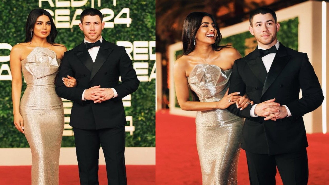 Priyanka can’t stop blushing as crowd sings Desi Girl at RSIFF; Nick showers love on wifey