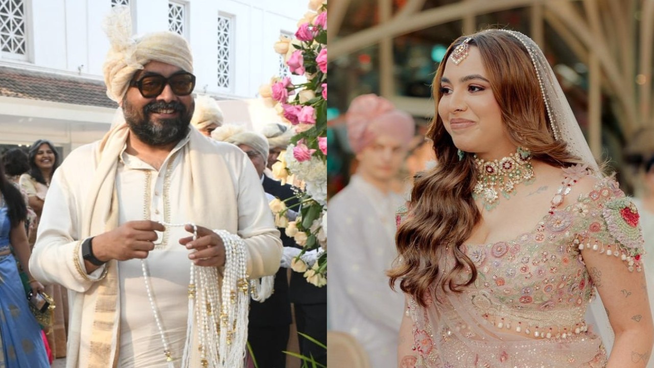 Anurag Kashyap gets emotional and adorably fixes daughter Aaliyah's dupatta as she signs marriage documents with Shane Gregoire: WATCH