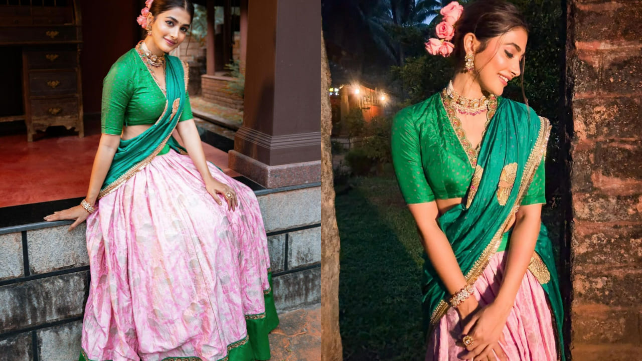 Learn how to drape saree in lehenga style straight from Janhvi to Khushi Kapoor's lookbook