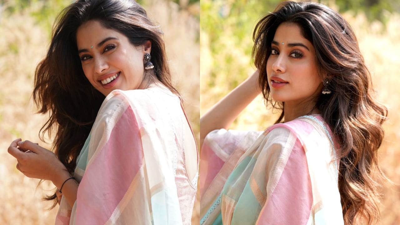 Janhvi Kapoor in sun kissed make-up