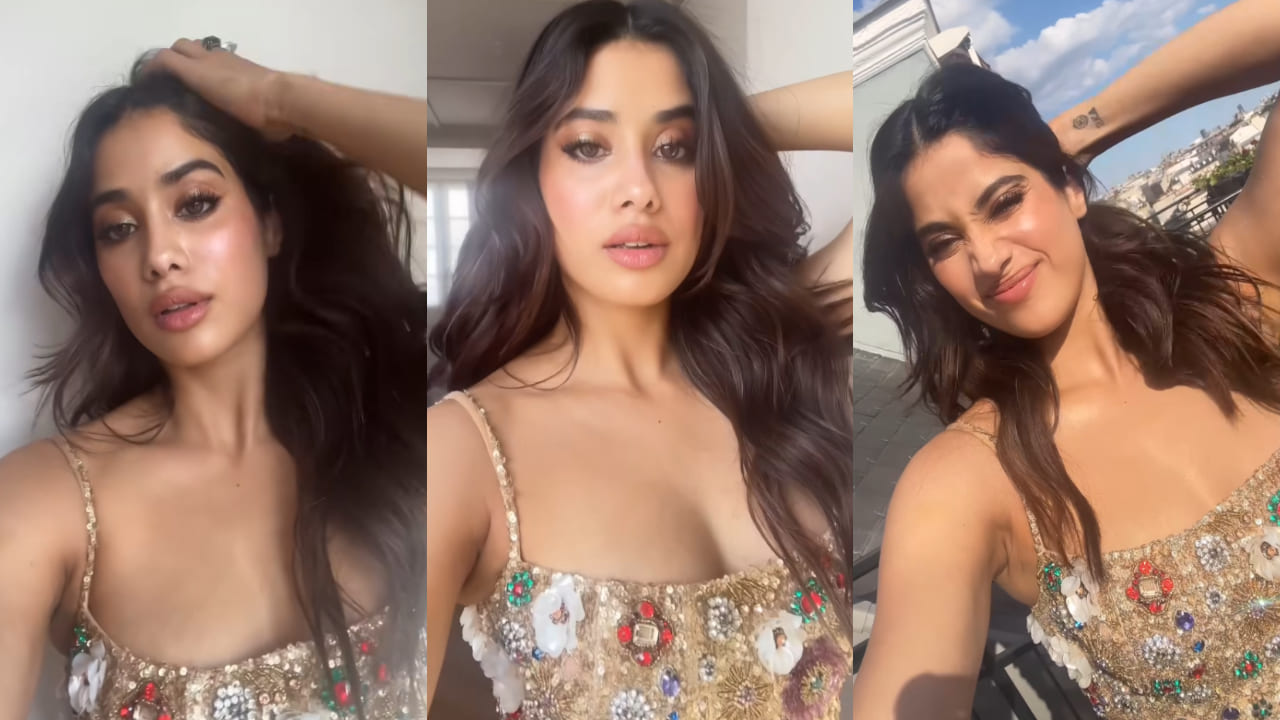 Janhvi Kapoor’s 8 steps for sun-kissed makeup to shine bright at daytime weddings 